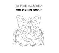 Garden coloring book stress relief