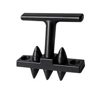 Garden Dibber Tool, Ergonomic Transplanting Seedling Stick, 5,31 pulgadas Steel Point with Comfort Grip, Precision Planting Tool for Raised Beds Yard Balcony Vegetable Rows Gardeners Enthusiasts