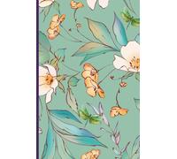 Garden Dreams A Botanical Hardcover Notebook: Beautiful ruled lined small hard cover 5.5x8.5" journal, notepad, diary, memo, girls, students, ... supplies, note taking for office, desk, home