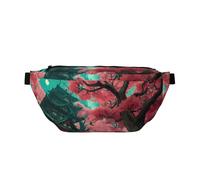 Garden Elysium - Riñonera cruzada ligera de gran capacidad para deportes al aire libre, viajes, compras