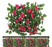 Garden Fence Screening- Waterproof and wear, Decorative Faux Fencing, Expandable Fence Privacy Screen | Waterproof, Durable, Decorative Faux Privacy For Backyard, Yard, Patio, Balcony