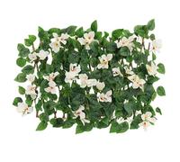 Garden Fence Screening- Waterproof and wear, Decorative Faux Fencing, Expandable Fence Privacy Screen | Waterproof, Durable, Decorative Faux Privacy For Backyard, Yard, Patio, Balcony