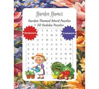 Garden Games: Garden Themed Word Puzzles + 50 Sudoku Puzzles