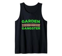 Garden Gangster Funny Gardening Joke Gardener Diciendo Cita Camiseta sin Mangas