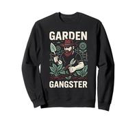 Garden Gangster Vintage Botanical para mujer Sudadera