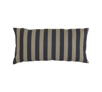 Garden Glory Cojín a rayas Garden Glory Negro-beige. 25x50 cm