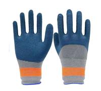 Garden Gloves Women - 22-23cm Rubber Nylon Thorn Proof Waterproof Durable Fit Ergonomic Breathable Design All-Purpose Yard Work Protection | Pruning Digging Raking Weeding Outdoor Horticulture Accesso