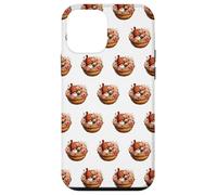 Garden Grandpa Gnome Cuddling in Dog Basket With Cute Pug Carcasa para iPhone 12 mini