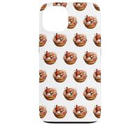 Garden Grandpa Gnome Cuddling in Dog Basket With Cute Pug Carcasa para iPhone 13