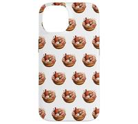 Garden Grandpa Gnome Cuddling in Dog Basket With Cute Pug Carcasa para iPhone 14