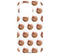 Garden Grandpa Gnome Cuddling in Dog Basket With Cute Pug Carcasa para iPhone 15 Pro