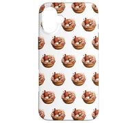 Garden Grandpa Gnome Cuddling in Dog Basket With Cute Pug Carcasa para iPhone 16 Plus