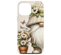 Garden Grandpa Gnome With Watering Can And Daisy Flowers Carcasa para iPhone 13 Pro Max