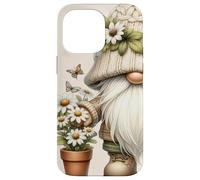 Garden Grandpa Gnome With Watering Can And Daisy Flowers Carcasa para iPhone 14 Pro Max