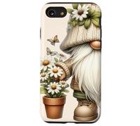 Garden Grandpa Gnome With Watering Can And Daisy Flowers Carcasa para iPhone SE (2020) / 7 / 8