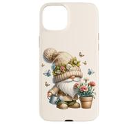 Garden Grandpa Summer Gnome With Watering Can Cute Butterfly Carcasa para iPhone 15 Plus