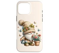 Garden Grandpa Summer Gnome With Watering Can Cute Butterfly Carcasa para iPhone 16 Pro Max