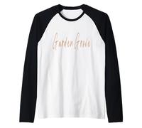 Garden Grove California Vintage diseño elegante Camiseta Manga Raglan