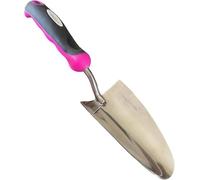 Garden Guru - Pala de Mano de Acero Inoxidable superfuerte, Resistente a la corrosión, Agarre ergonómico, Herramienta jardinería, deshierbe, trasplante y excavación en Camas de jardín