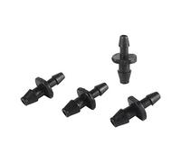 Garden Hose Fittings 1000 Pcs Barbed 4/7mm to 3/5mm Hose Straight Connectors 1/4'' to 1/8'' Pipe Reducer Garden Water Couplings Joints