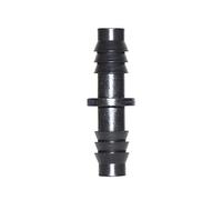 Garden Hose Fittings 3/8" 2-Way Barbed Water Hose Connector, Straight Connector with, for Garden Drip Irrigation 8/11mm Hose, 250 Pieces of Fittings (Color : Black)