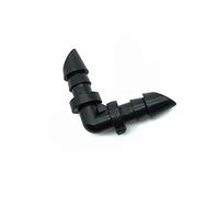 Garden Hose Fittings 50 Pieces of 4/7mm Garden Hose Irrigation Kit Connector 90 Degree Elbow Connector Suitable for Household Automatic Watering System IT238 Plumbing Fittings