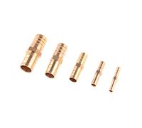 Garden Hose Fittings Brass Fitting Straight Elbow T Y X Shape 2 3 4 Way Connector for 6mm to 19mm 8mm 10mm 14mm 16mm 19mm Copper Water Pipe (Color : Straight, Size : 16mm)