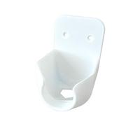 Garden Hose Holder, Wall Mount Bracket, 12X9X8cm/4.72X3.54X3.15 inches Nozzle Hanger, Anti-Slip Hook, Drainage Holes, Black, Yard Pool Gardening Storage General Material ABS