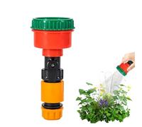 Garden Hose Nozzle - Adjustable Spray Head, Leak Proof Atomizing Sprinkler Attachment for Lawn Watering Use, Car Wash Garden Tool, Outdoor Hose End Sprayer for Plants Pets Use, Gardening Accessories