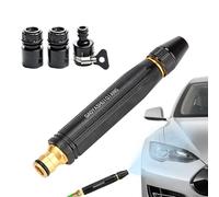 Garden Hose Sprayer,Portable Adjustable Wand | Home Car Waashing Water Hose Nozzle,for Outdoor Paathway Backyard Patio Driveway Garage Watering Plants Vegetables Pet Cleanings