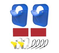 Garden Hose Storage Bracket, Wall Mounted Pipe Organizer for Yard or Patio, Heavy Duty Water Line Holder for Swimming Pool Equipment, Spa Tub Accessories, Lawn Irrigation Management