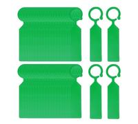 Garden Labels - Name Tags Label | Weatherproof Thick Garden Labels | 100 Piece Set, Durable, T-Type Design, Waterproof Sunproof, Gardening Nurseries Seedlings, Fruit Trees Shrubs Farm, Greenho