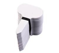 Garden Labels, PVC 5x7cm Sturdy Markers Identification Signs, Plant Labels for Outdoor Garden, Balcony, Backyard, Vegetable Plots, Flower Pots, Shrubs