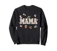 Garden Mama Floral Gardening Mom Plant Lover Mothers Day Sudadera