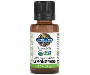 Garden Of Life 100% Organic Essential Oils Lemongrass 0.5 fl.oz