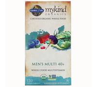 garden of life - mykind men's multi 40+ - 120 comprimidos veganos