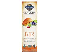 Garden of Life, Organics, spray orgánico B-12, frambuesa, 2 fl oz (58 ml)