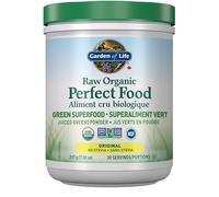 Garden of Life Perfect Food Orgánico y Crudo - Mezcla de Superalimentos Verdes para Salud Óptima - 207 g