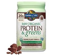 Garden Of Life Polvo de Proteína Cruda y Verdes, Chocolate 610 g