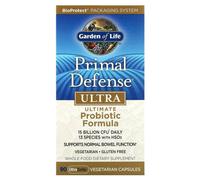garden of life - primal defense ultra, fórmula probiótica definitiva - 90 vcaps