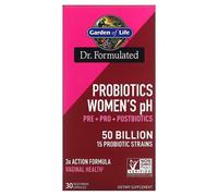 Garden of Life - Probióticos formulados por el Dr. para el pH de la mujer - 30 cápsulas vegetales