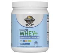 garden of life - sport suero de leche alimentado con pasto+ piel, vainilla - 457 gramos