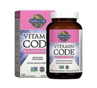 Garden of Life Vitamin Code Women's Multivitamin 50 & Wiser 120 Veg Capsules