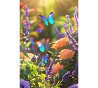 Garden of Pride: A Rainbow Bloom Notebook: pride month floral 6x9 inch