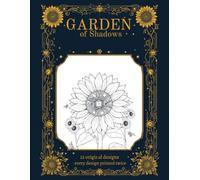 Garden of Shadows: An AI-Inspired Folk Art Coloring Book