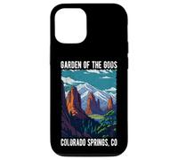 Garden of The Gods Colorado Springs CO USA Diseño Envejecido Carcasa para iPhone 12/12 Pro