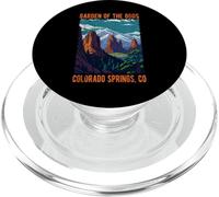 Garden of The Gods Colorado Springs CO USA Diseño Envejecido PopSockets PopGrip para MagSafe