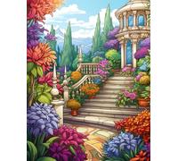 Garden of Wonders: 500 Pages of Blooming Beauty kids or adults.: A meditative experience through natural beauty.