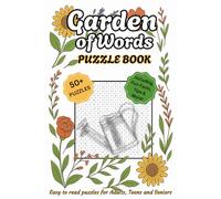 Garden of Words Puzzle Book: Relax and unwind with gardening-inspired word search puzzles, fun and blooming themed word searches for green thumbs. Featuring plants, flowers, vegetables and botanicals