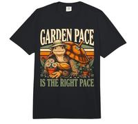 Garden Pace es la Tortuga de Ritmo Correcto Comfort Colors Adult Heavyweight T-Shirt